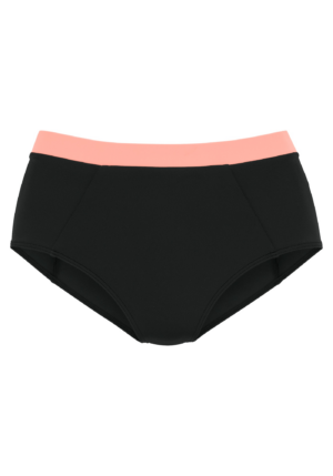 LASCANA ACTIVE Sport bikini nadrág  őszibarack / fekete-Hungary