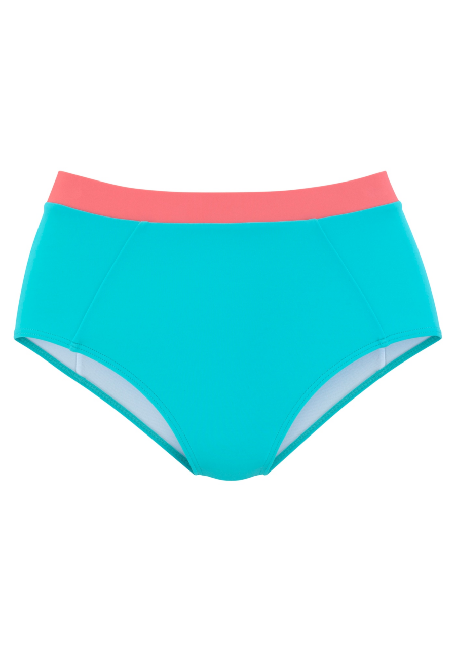 LASCANA ACTIVE Sport bikini nadrág  türkiz / korál-Hungary