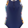 LASCANA ACTIVE Sport fürdőruhák  tengerészkék / pasztellila / narancs-Ár
