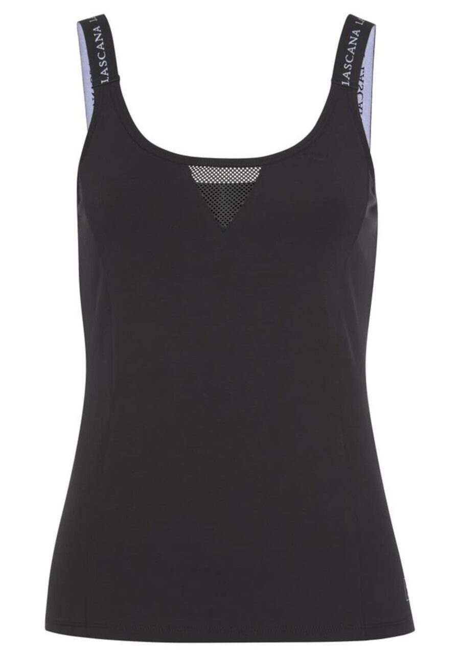 LASCANA ACTIVE Sport top  fekete-hu