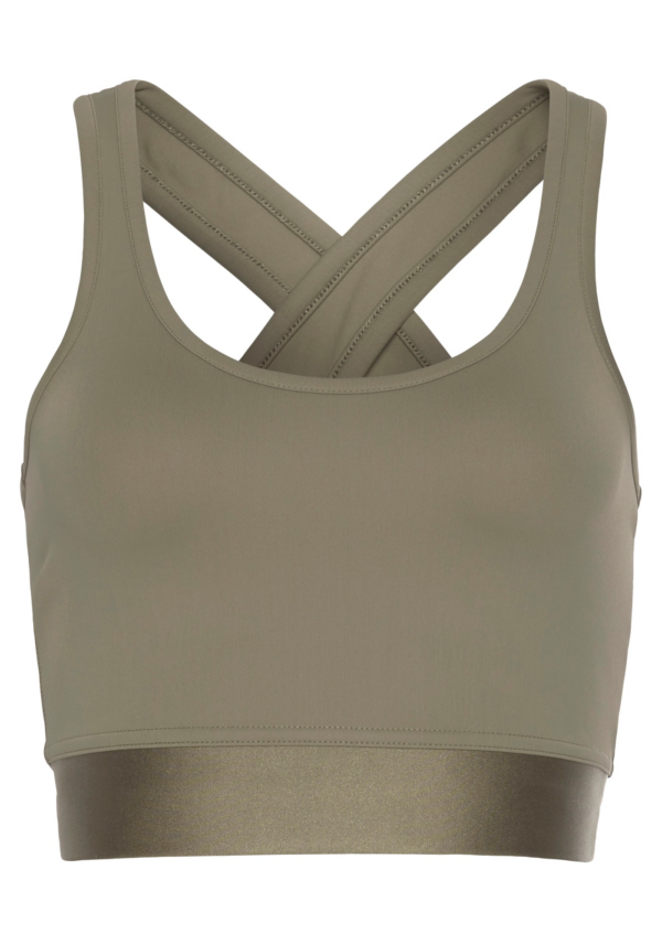 LASCANA ACTIVE Sport top  khaki-Hungary