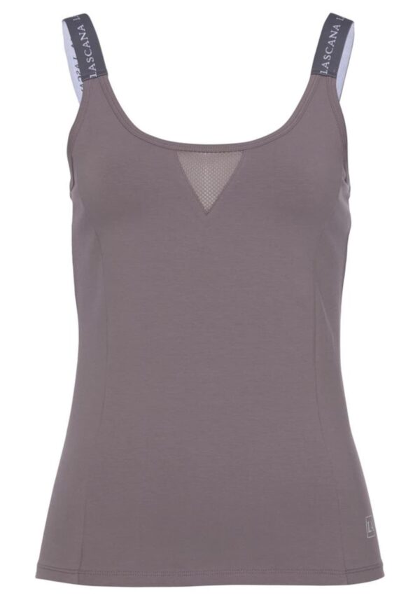 LASCANA ACTIVE Sport top  kő-hu