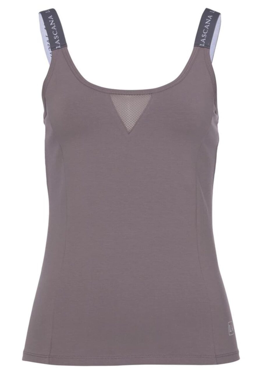 LASCANA ACTIVE Sport top  kő-hu