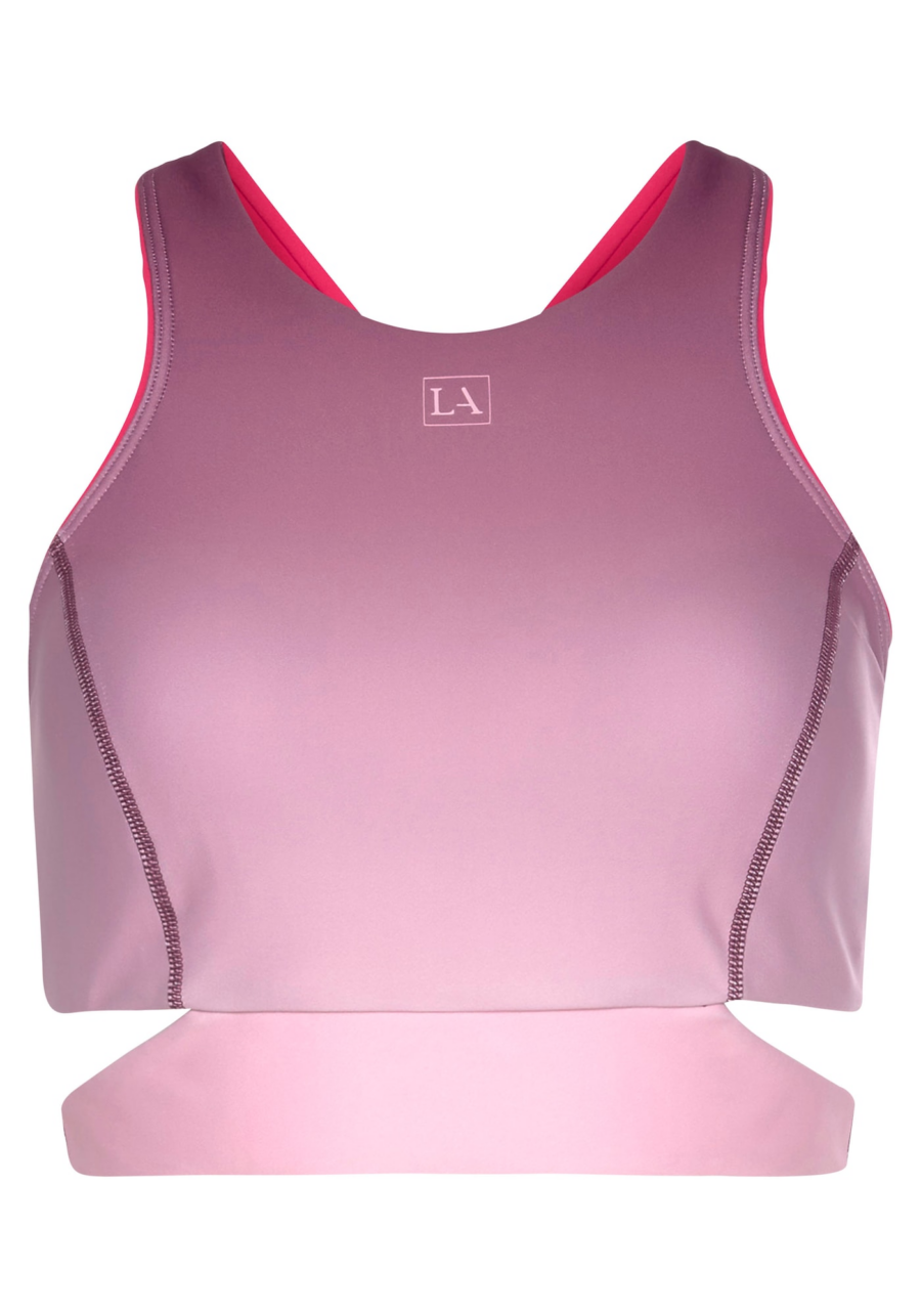 LASCANA ACTIVE Sport top  lila / rózsaszín-Hungary