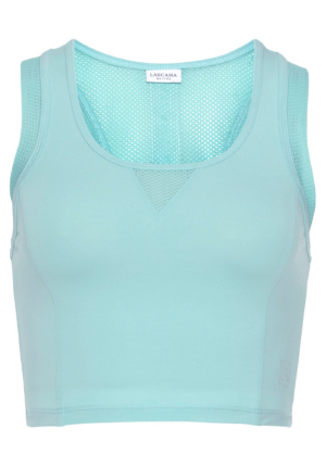 LASCANA ACTIVE Sport top  türkiz / menta / fehér-Hungary