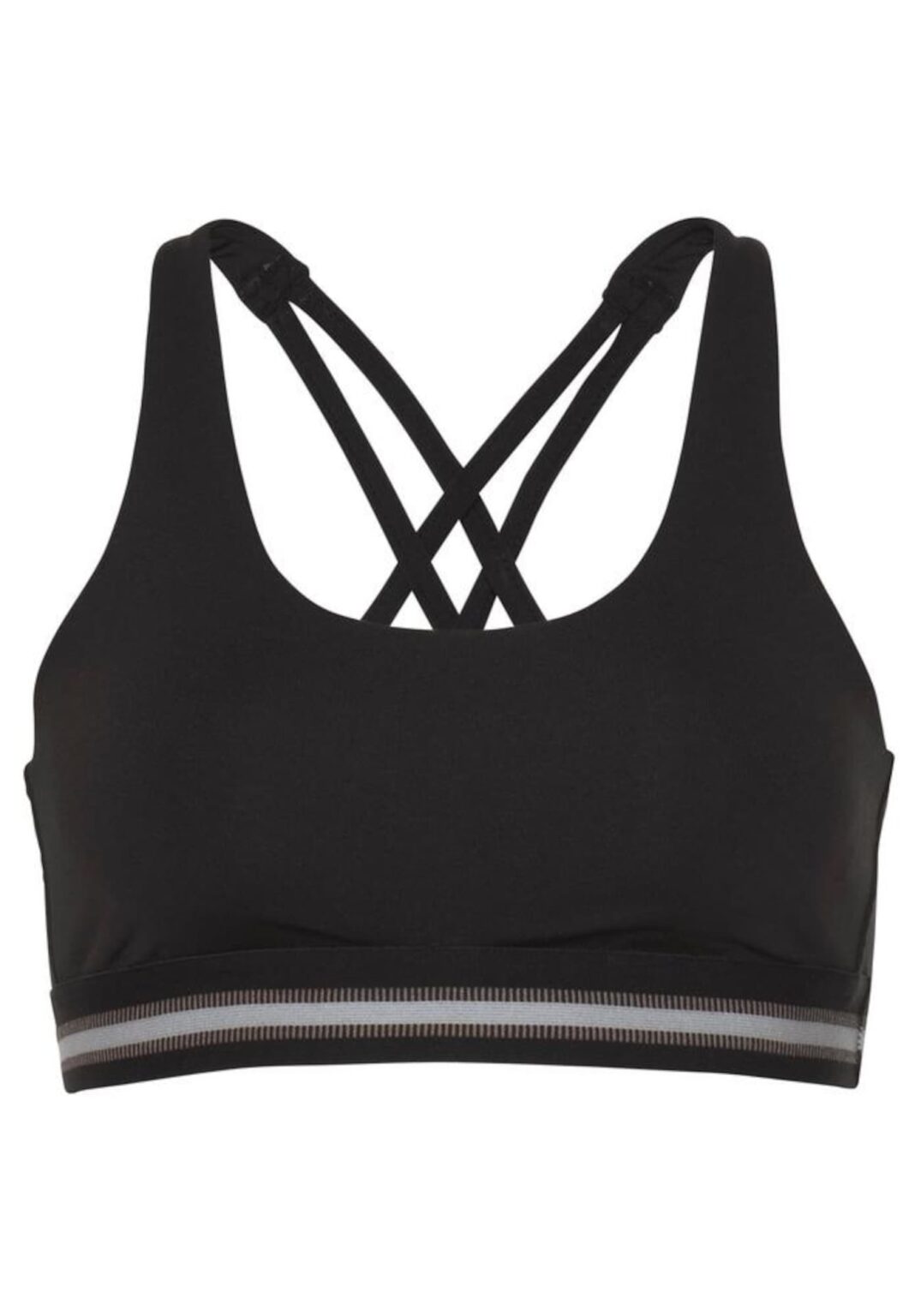 LASCANA ACTIVE Sportmelltartók  fekete