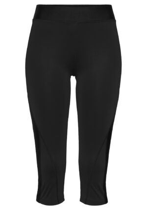 LASCANA ACTIVE Sportnadrágok  fekete / fehér-hu