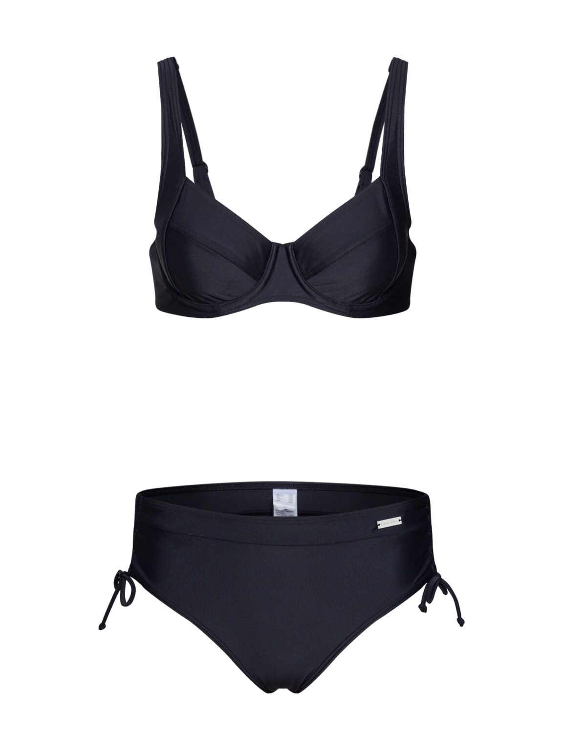LASCANA Bikini 'Wire-Bikini Set'  fekete