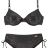 LASCANA Bikini  arany / fekete-Ár