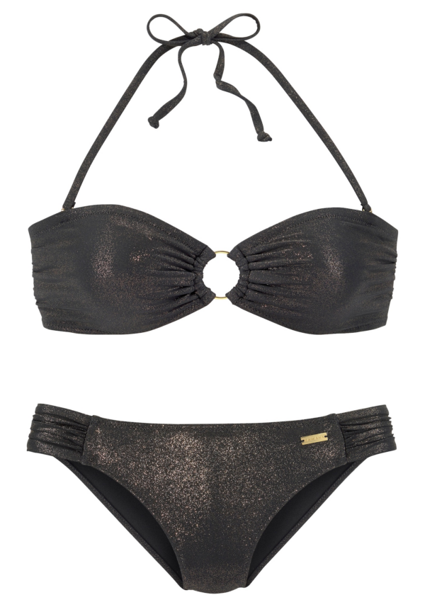 LASCANA Bikini  arany / fekete-Hungary