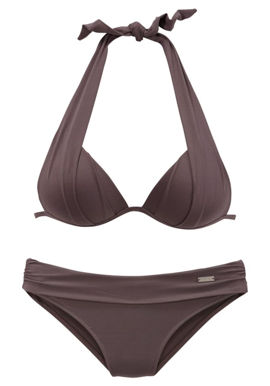 LASCANA Bikini  barna-hu