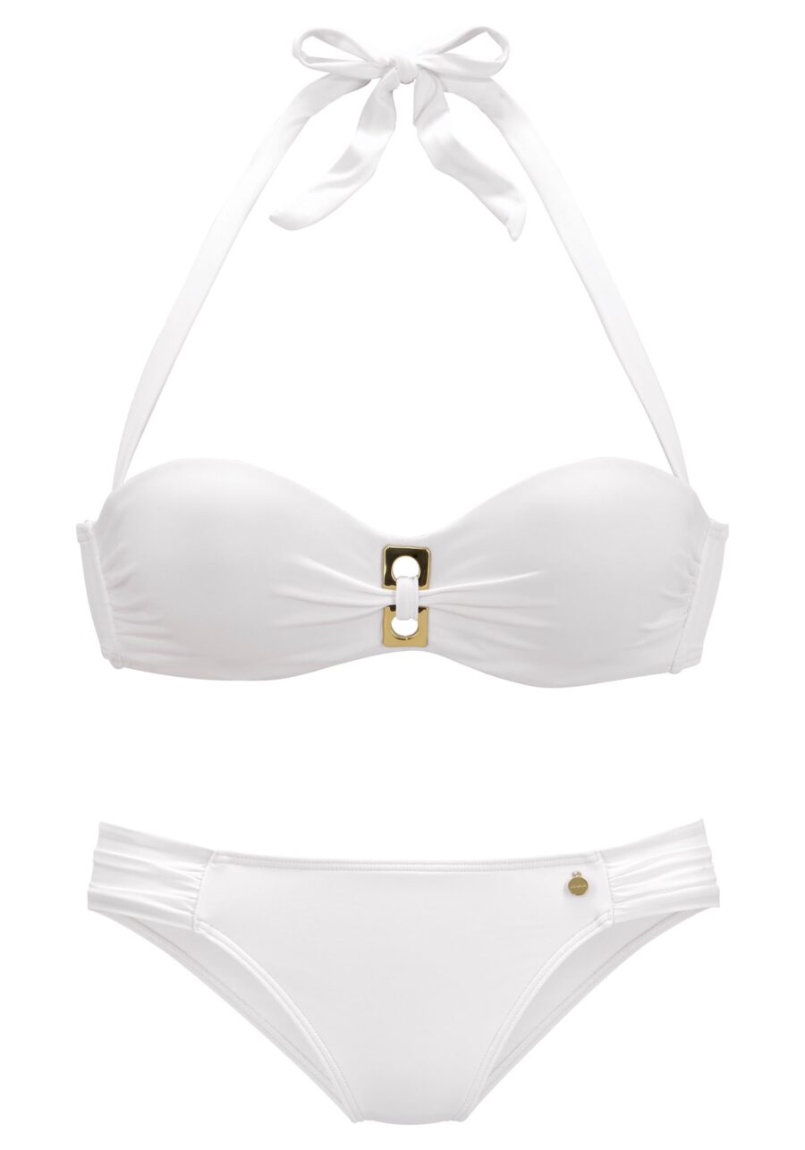 LASCANA Bikini  fehér-hu