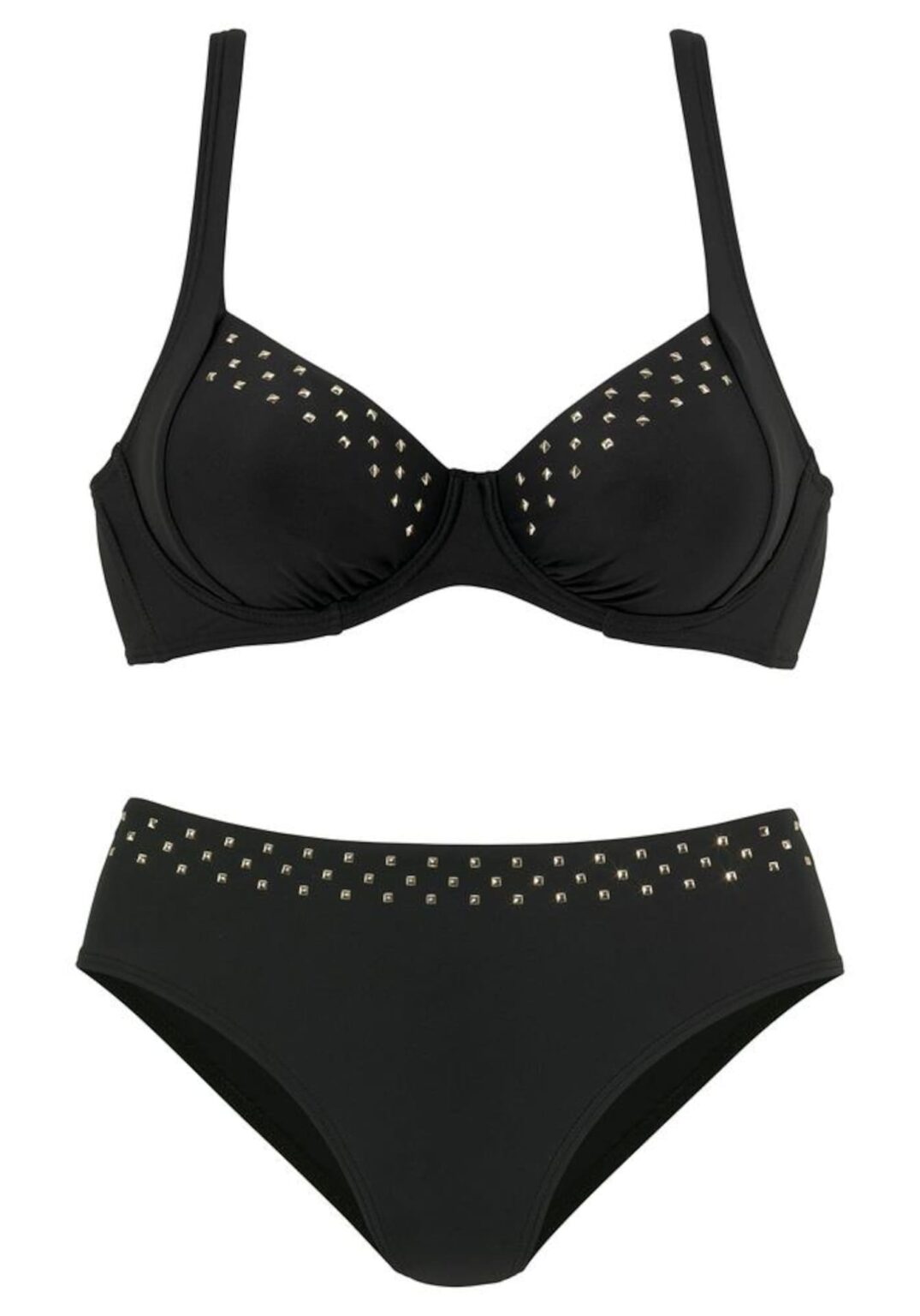 LASCANA Bikini  fekete