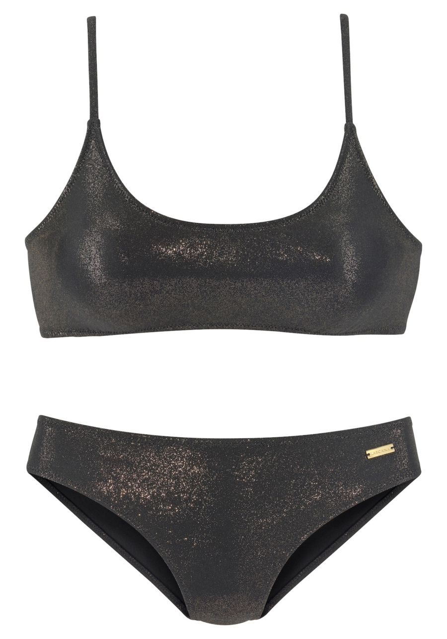 LASCANA Bikini  fekete-Ár