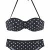 LASCANA Bikini  fekete / fehér