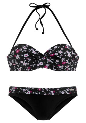 LASCANA Bikini  fekete-hu