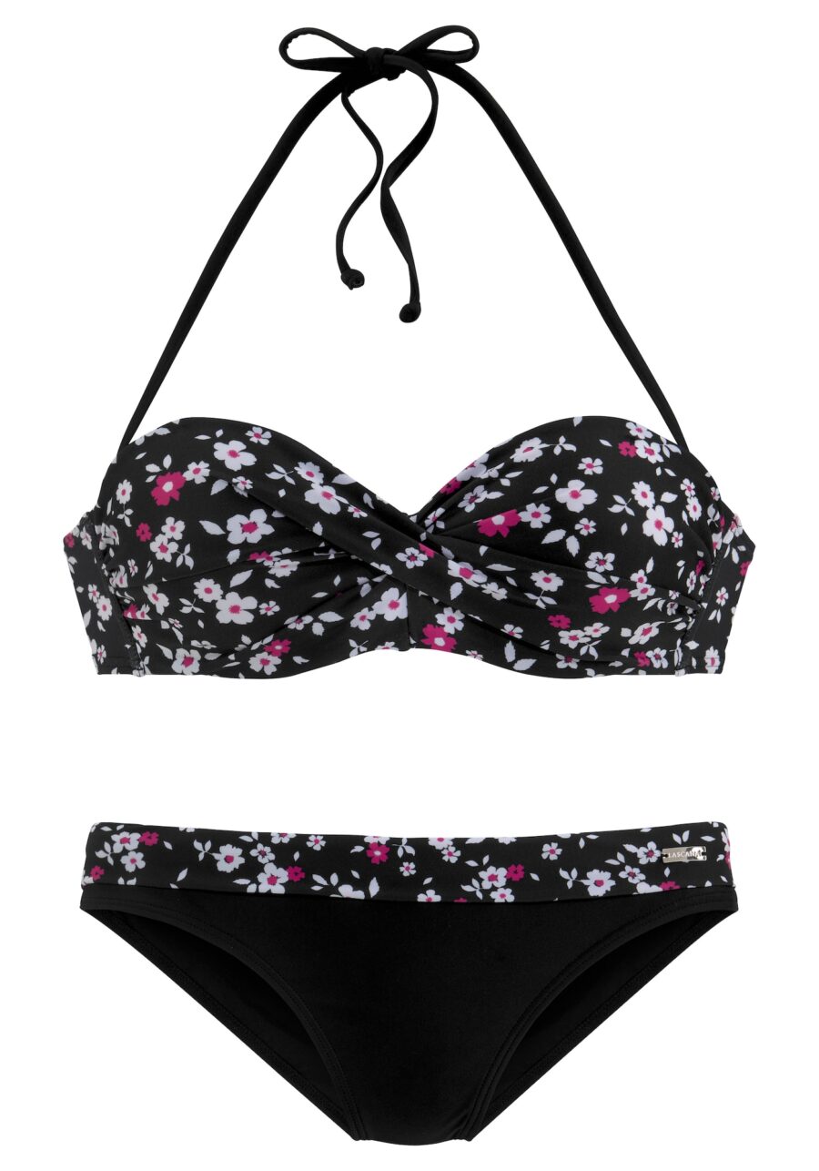 LASCANA Bikini  fekete-hu