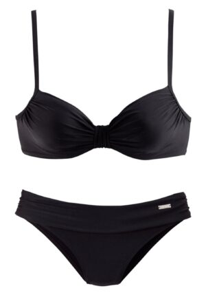 LASCANA Bikini  fekete-hu