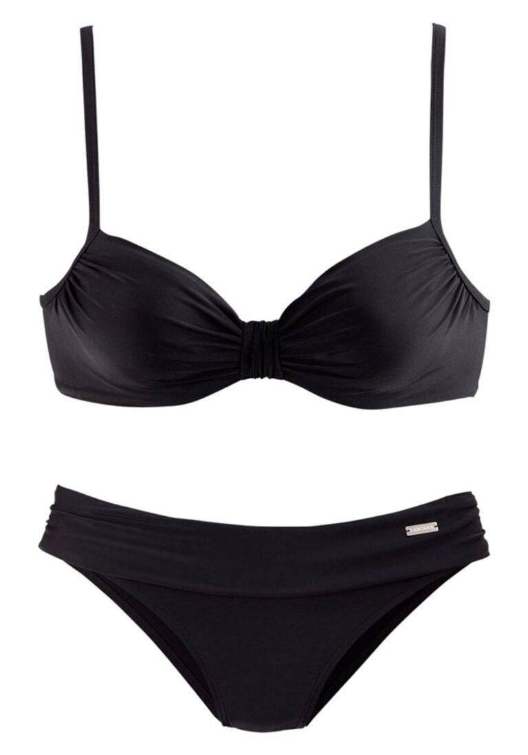LASCANA Bikini  fekete-hu