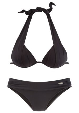 LASCANA Bikini  fekete-hu