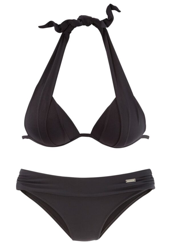 LASCANA Bikini  fekete-hu