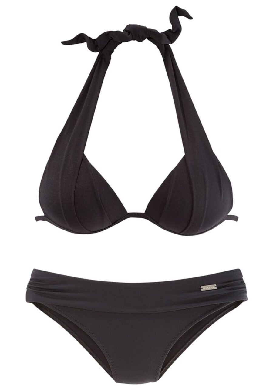 LASCANA Bikini  fekete-hu