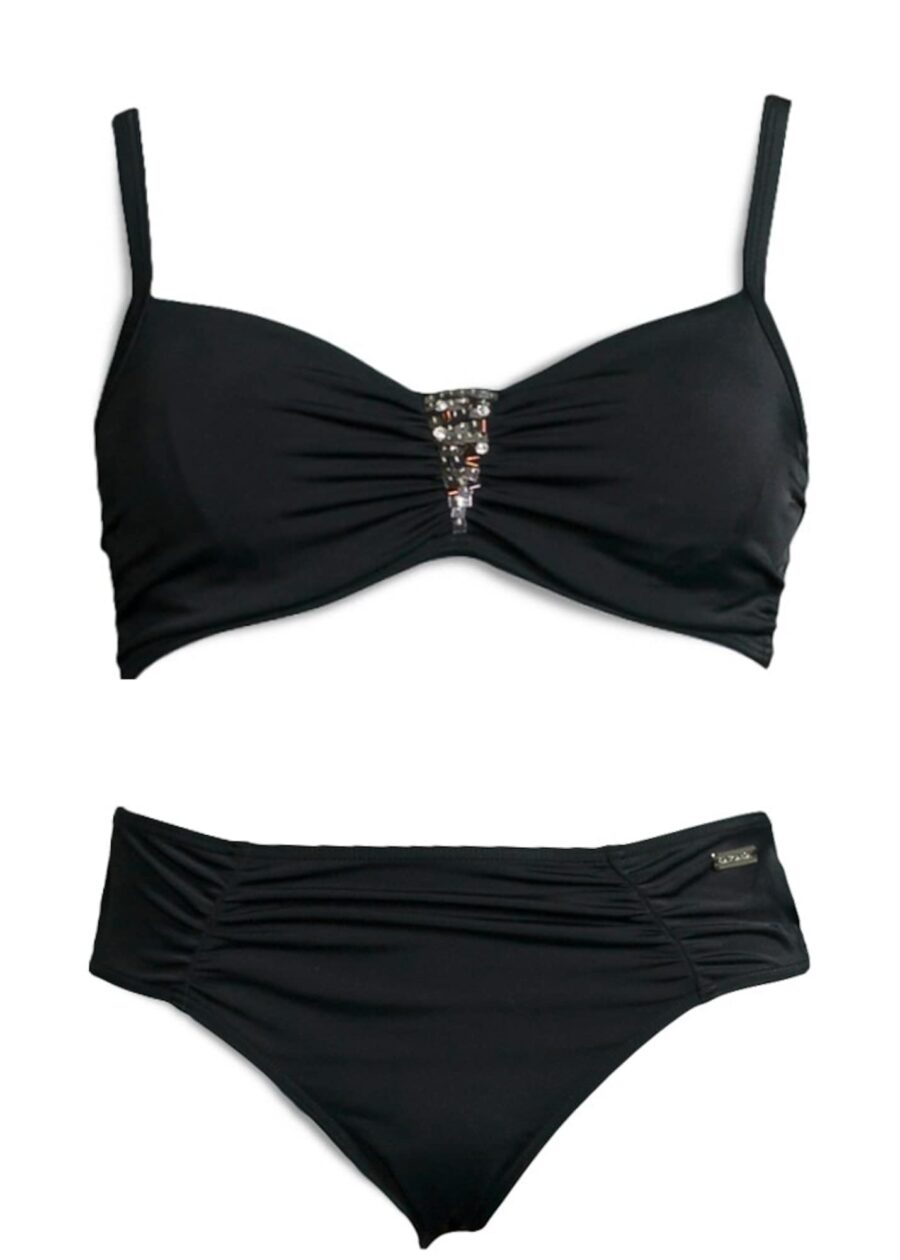 LASCANA Bikini  fekete-hu