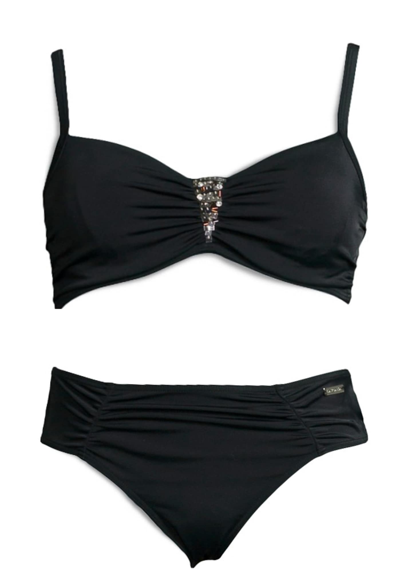 LASCANA Bikini  fekete-hu