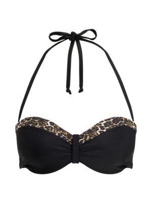 LASCANA Bikini felső 'Adele'  gitt / barna / sötét barna / fekete-hu