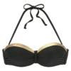 LASCANA Bikini felső 'Elodie'  arany / fekete-Ár