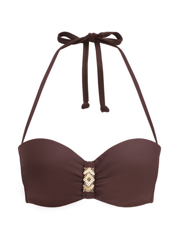 LASCANA Bikini felső 'Gloria'  barna-Hungary