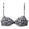 LASCANA Bikini felső 'Grace'  fekete / fehér