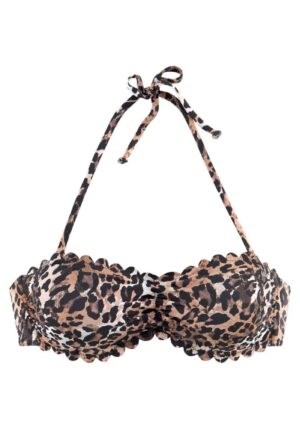 LASCANA Bikini felső 'Lexa'  barna-hu