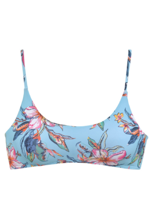 LASCANA Bikini felső 'Malia'  kék / narancs / rózsaszín-Hungary