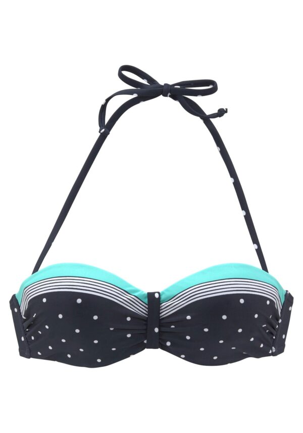 LASCANA Bikini felső 'Monroe'  kék / türkiz