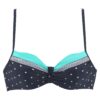 LASCANA Bikini felső 'Monroe'  türkiz