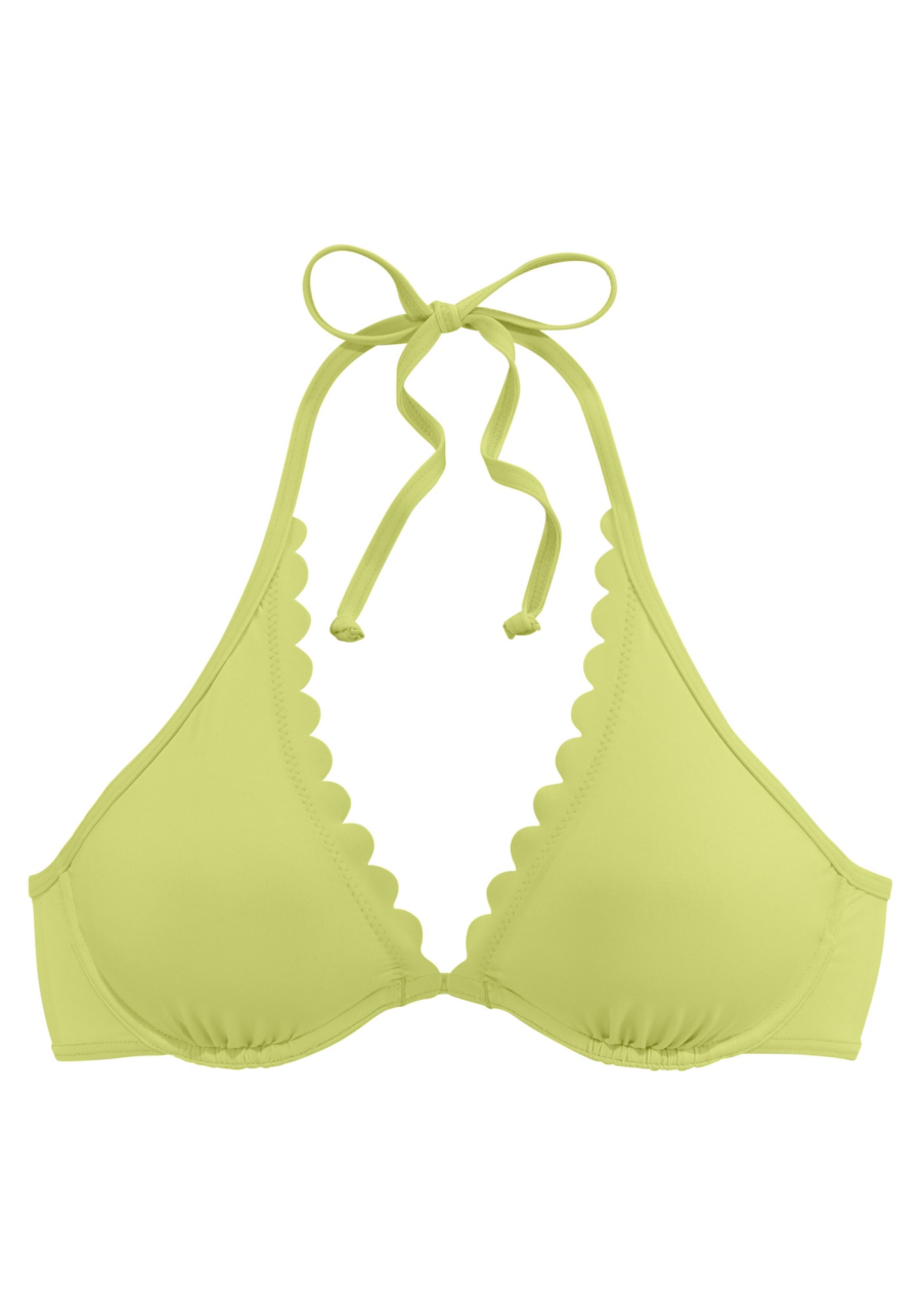LASCANA Bikini felső 'Scallop'  citrom-Hungary