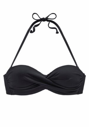 LASCANA Bikini felső 'Sofia'  fekete-hu