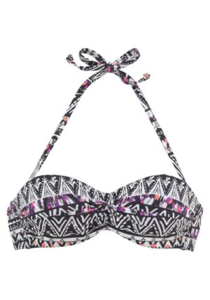 LASCANA Bikini felső 'Yuca'  fekete