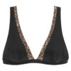 LASCANA Bikini felső  bézs / barna / fekete-hu