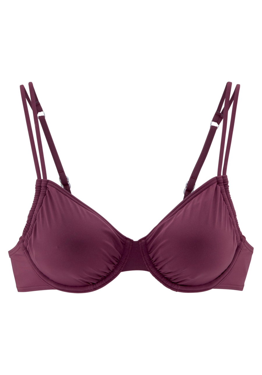 LASCANA Bikini felső  bogyó-Hungary