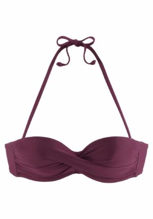 LASCANA Bikini felső  bordó-hu
