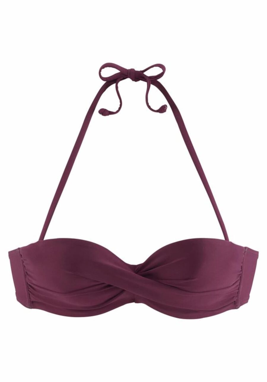 LASCANA Bikini felső  bordó-hu