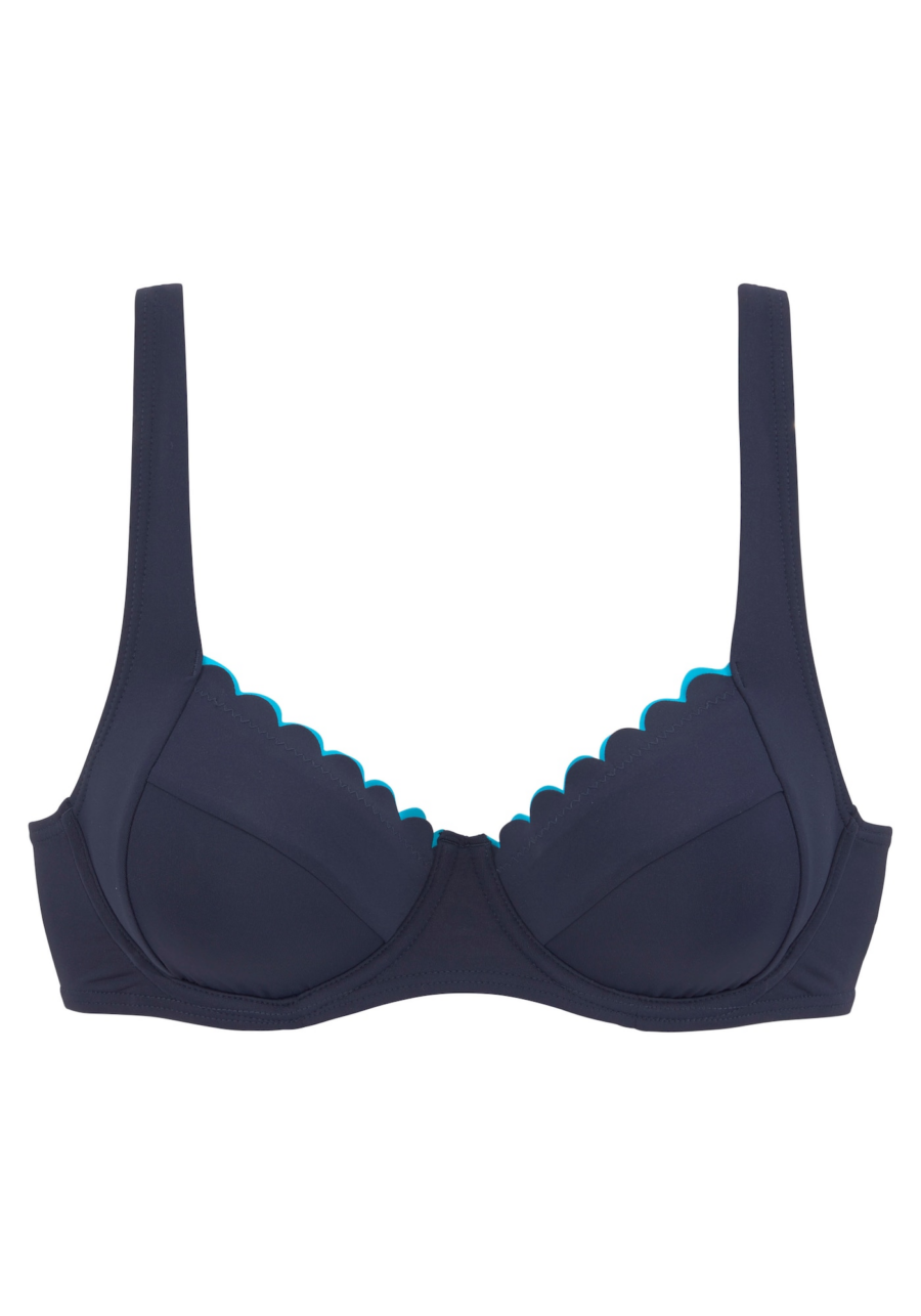 LASCANA Bikini felső  encián-Hungary