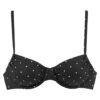 LASCANA Bikini felső  fekete