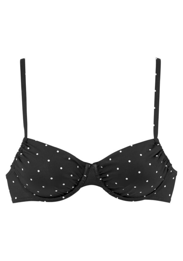 LASCANA Bikini felső  fekete
