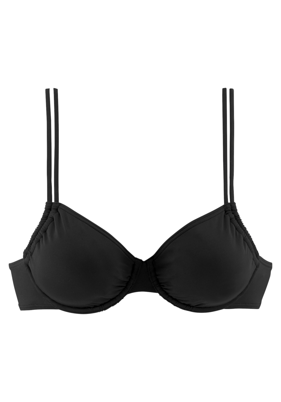 LASCANA Bikini felső  fekete-Ár