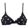 LASCANA Bikini felső  fekete / fehér-hu