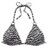 LASCANA Bikini felső  fekete / fehér-hu