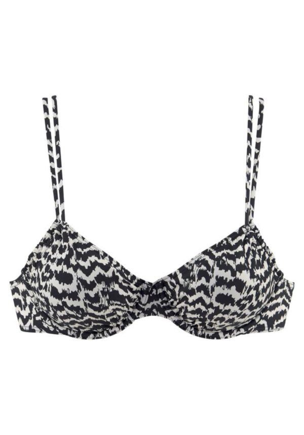 LASCANA Bikini felső  fekete-hu